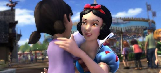 Kinect Disneyland Adventures screen