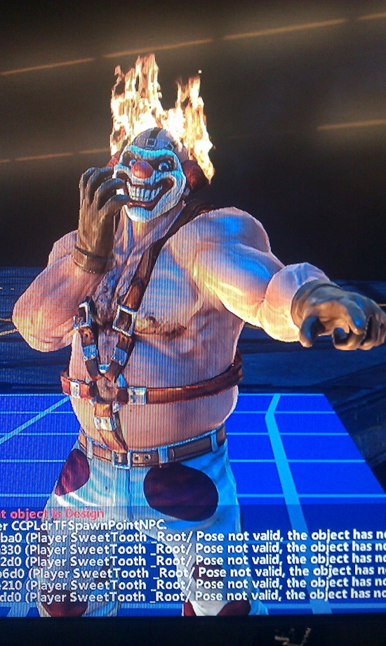 Sony Fighter screen