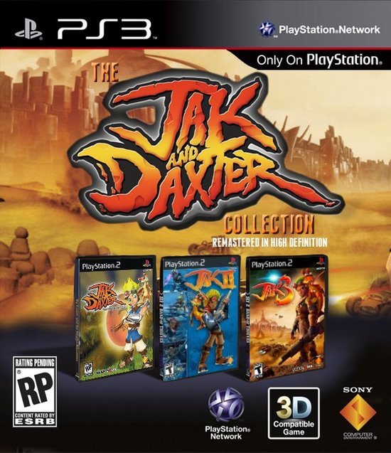 Jak and Daxter HD Collection boxart