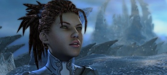 StarCraft II: Heart of the Swarm screen