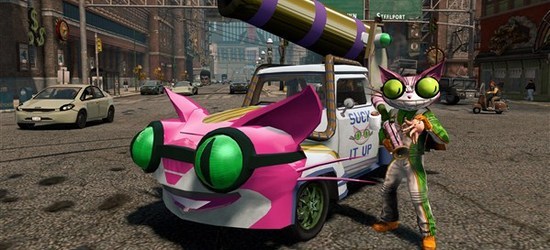 Saints Row: The Third screen