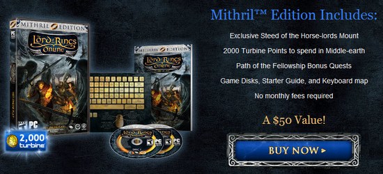 The Lord of the Rings Online - Mithril Edition