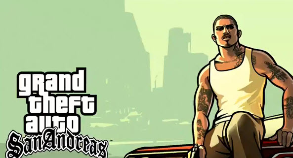 Grand Theft Auto San Andreas HD Remake Xbox 360 - Midia Fisica