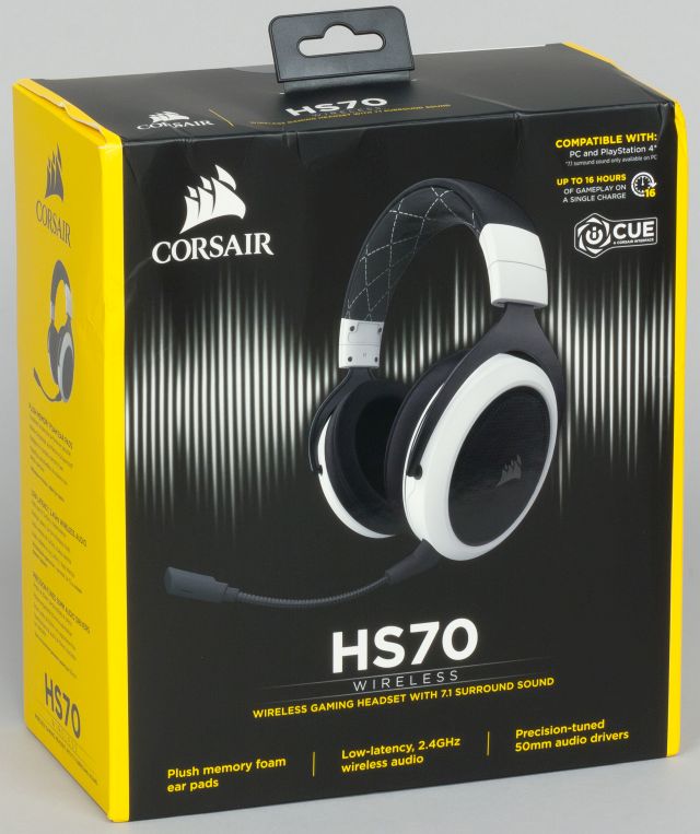 Hs 70w. Наушники Corsair hs70 Wireless. Corsair наушники беспроводные