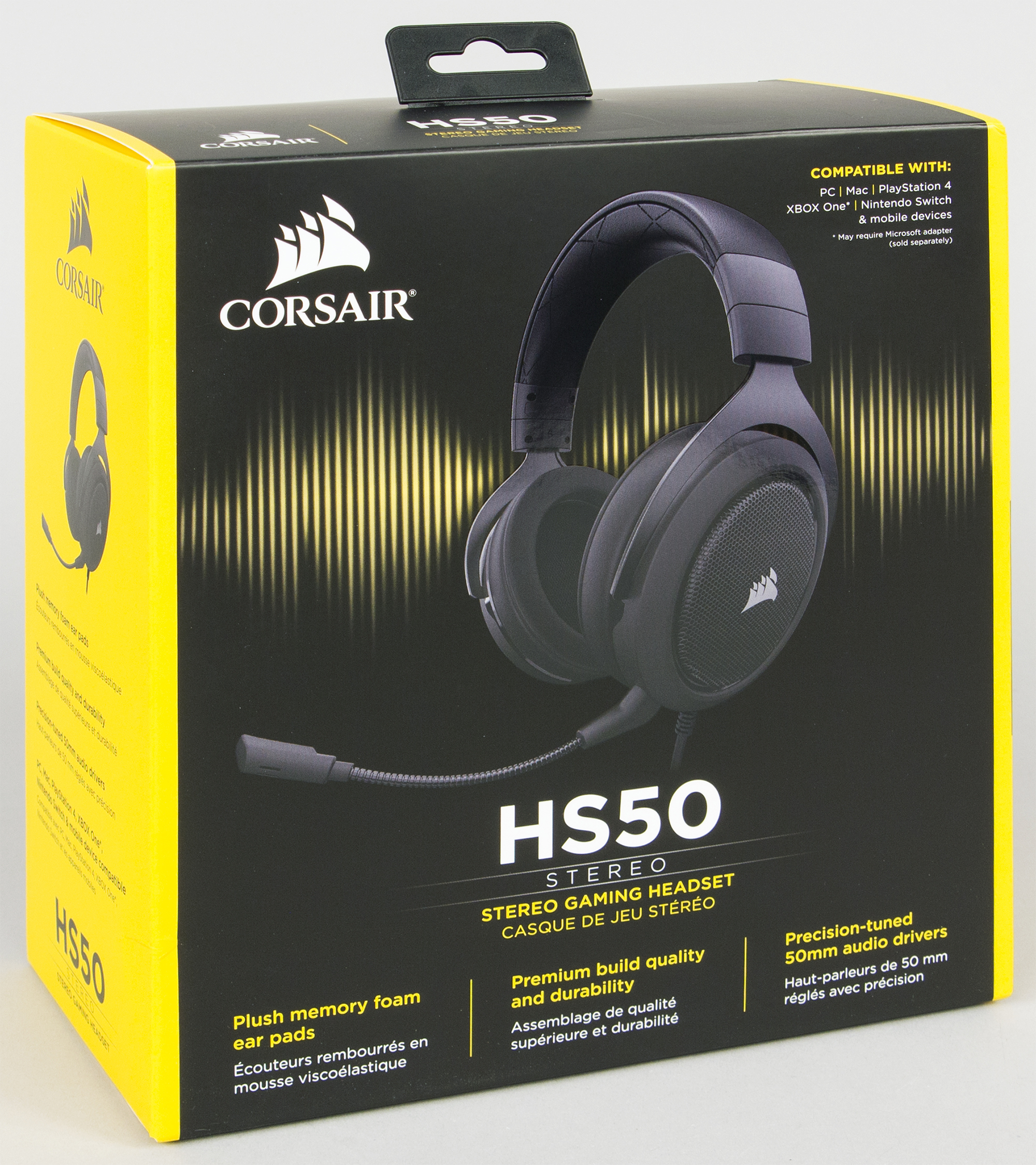 Corsair HS50 — универсальная игровая 