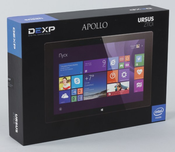 Коробка планшета DEXP Ursus Z110i Apollo